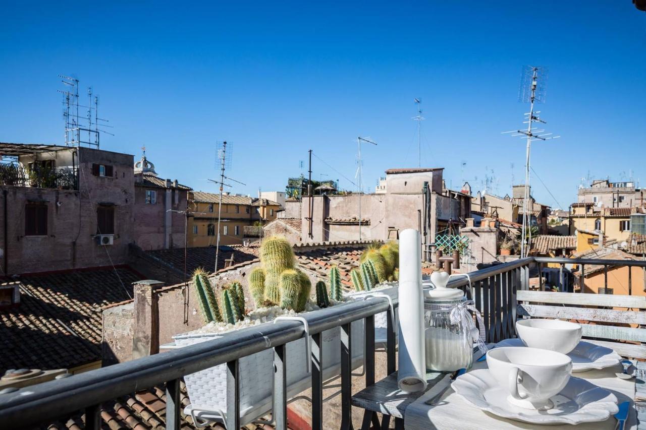 Bbhomerome - Campo Dei Fiori Balcony View Penthouse エクステリア 写真