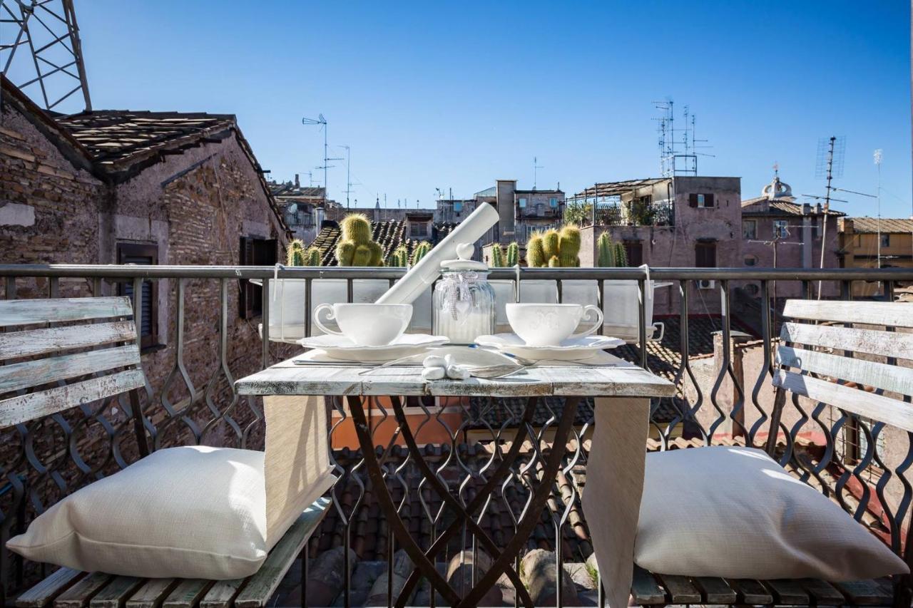 Bbhomerome - Campo Dei Fiori Balcony View Penthouse エクステリア 写真