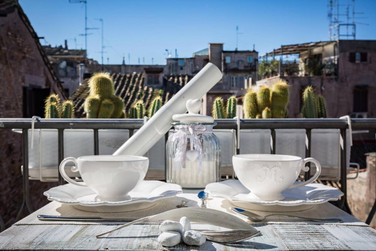 Bbhomerome - Campo Dei Fiori Balcony View Penthouse エクステリア 写真